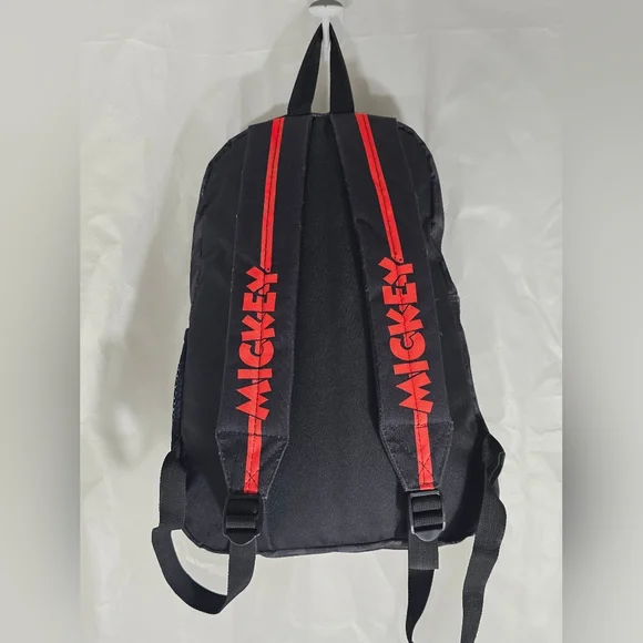 RARE Early Disney X Loungefly Mickey Mouse "Gamer" Backpack Black And Red - Picture 11 of 13